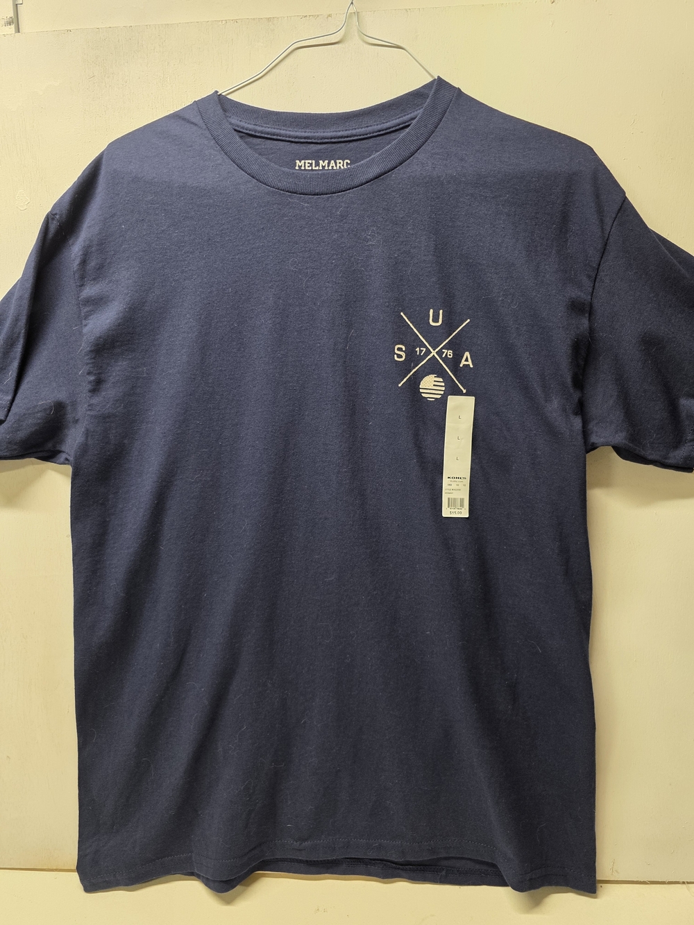 Navy Short Sleeve Graphic Tee
